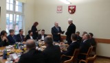 Marszałek Gustaw Marek Brzezin gościł prezydentów i starostów