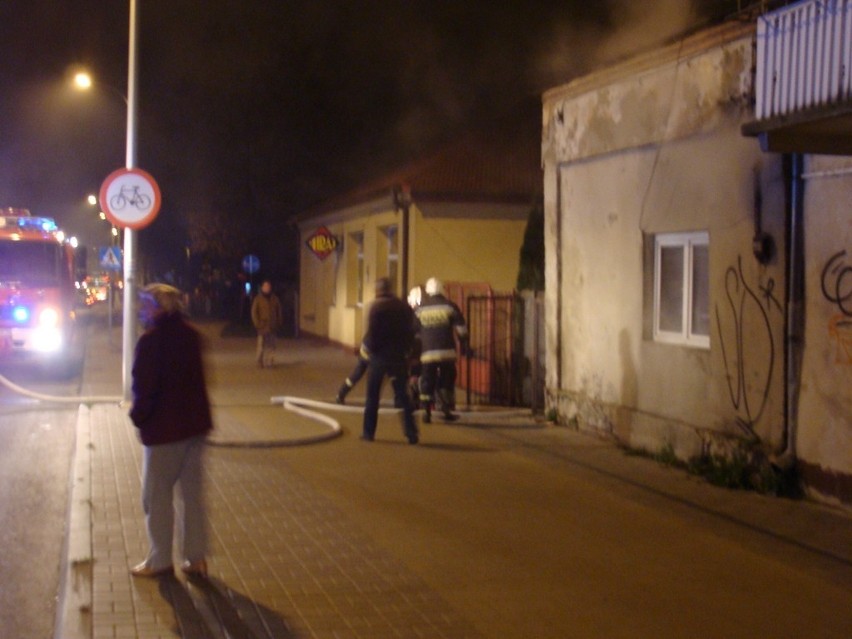 Chełm: Pożar przy Lubelskiej