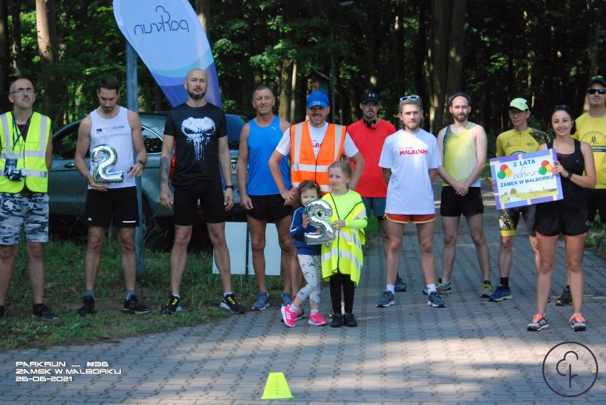 Parkrun Zamek w Malborku obchodził drugie urodziny. Możesz dołączyć w każdą sobotę rano 