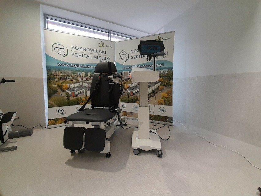 W Szpitalu Miejskim w Sosnowcu dokonano prezentacji dwóch nowych urządzeń rehabilitacyjnych. Sprzęt już pomaga pacjentom