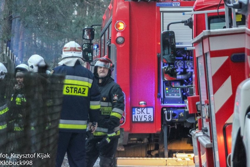 Straż pożarna Kłobuck: Pożar budynku w miejscowości Władysławów FOTO