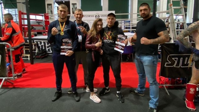 Dwa medale zdobyli bełchatowianie w Mistrzostwach Warszawy K-1 Rules