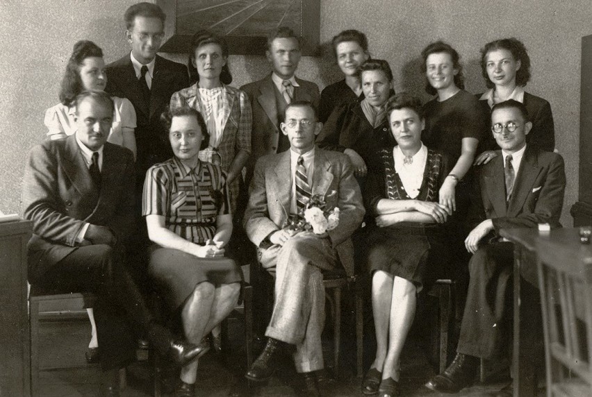 Ekipa pierwszych urzędników zielonogórskiego magistratu
