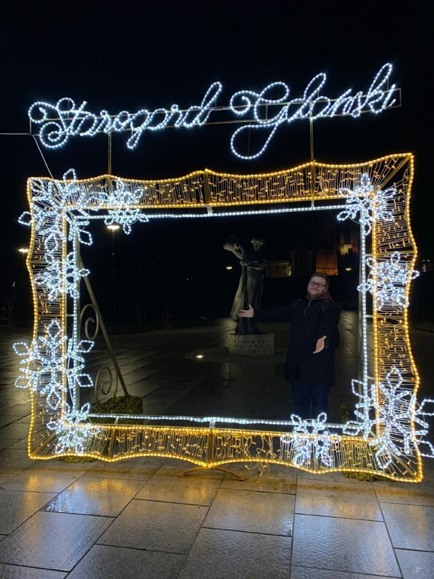 Świąteczne iluminacje w Starogardzie Gdańskim [ZDJĘCIA] 