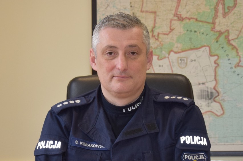 Nadkom. Sławomir Kołakowski, nowy szef sokólskich policjantów dziś rozpoczął pracę (zdjęcia, wideo)
