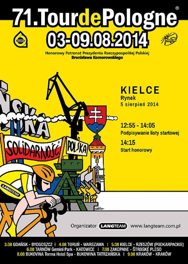 71. Tour de Pologne w Kielcach