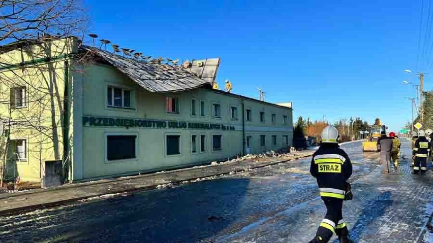 Nawałnica przeszła nad regionem konińskim. Strażacy wyjeżdżali prawie 60 razy. Żywioł wyrządził największe szkody w gminach Sompolno.