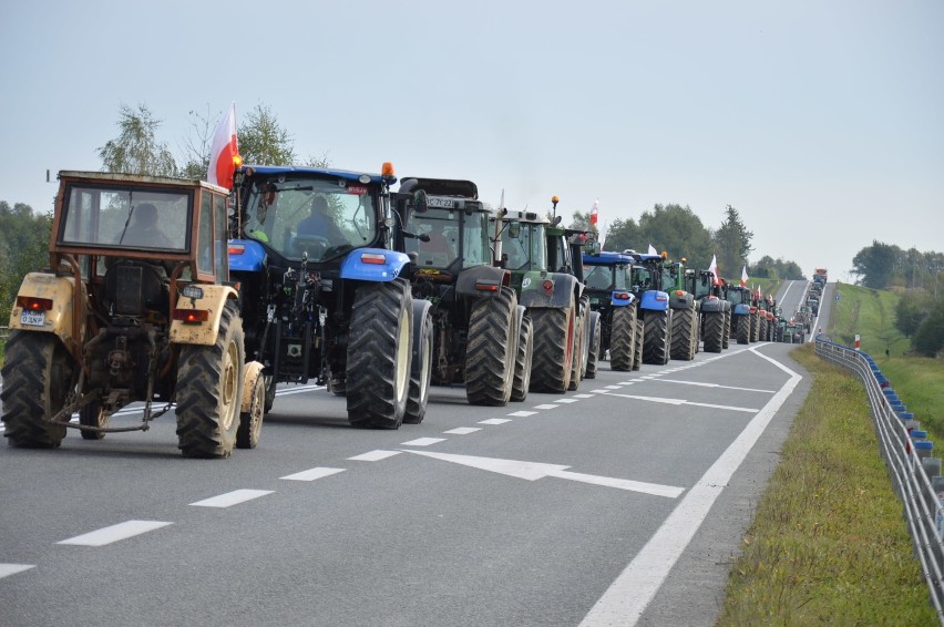 Protest rolników przeciwko "piątce Kaczyńskiego", Gorzków,...