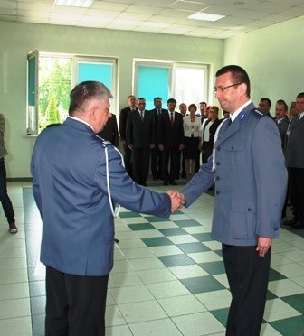 Nadkomisarz Grzegorz Czubakowski został nowym komendantem policji w Pajęcznie