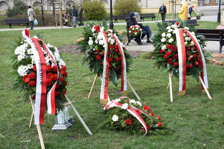 12. rocznica katastrofy smoleńskiej w Opolu. Podczas...