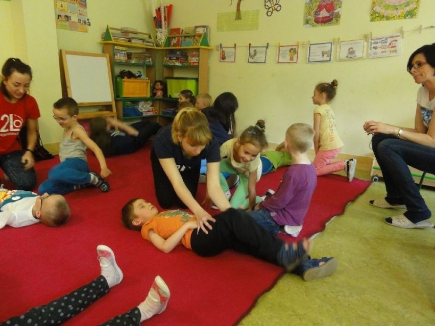 Mateja z Siemianowic: uczyli przedszkolaki pierwszej pomocy
