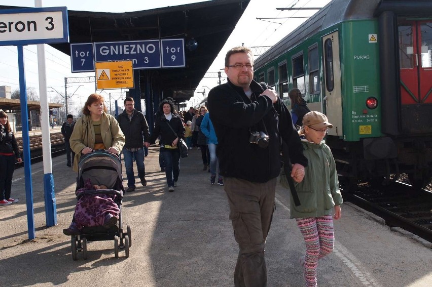 Pociąg Piernik przyjechał do Gniezna