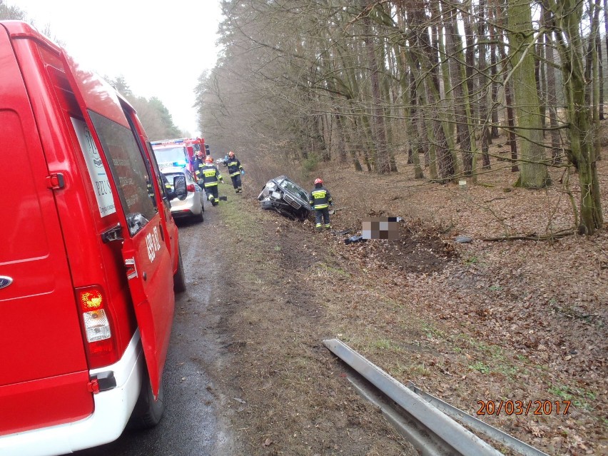 Groźny wypadek w Sulmierzycach [ZDJĘCIA]