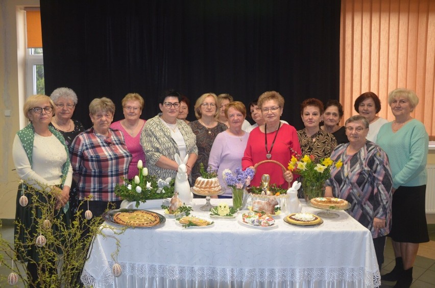 Spotkanie wielkanocne Koła Gospodyń Wiejskich w Słocinie