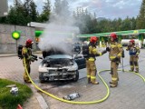 Na stacji benzynowej w Zakopanem zapalił się samochód podczas tankowania. Na szczęście szybko udało się go ugasić 