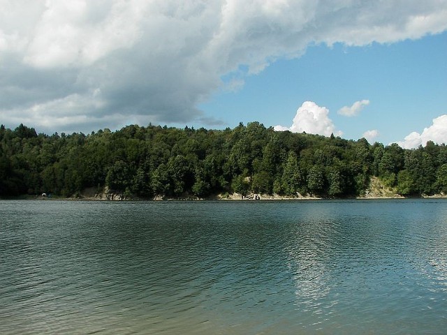 Zielone wzgórza nad Soliną