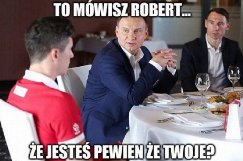 Ania jest w ciąży, Lewandowski będzie tatą [MEMY]