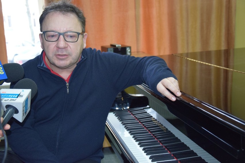 Dr Zbigniew Zamachowski poprowadził zajęcia z interpretacji piosenki w Instytucie Jazzu PWSZ w Nysie