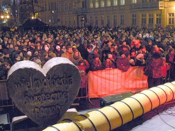 Dotychczas finały WOŚP odbywały się pod kaliskim Teatrem