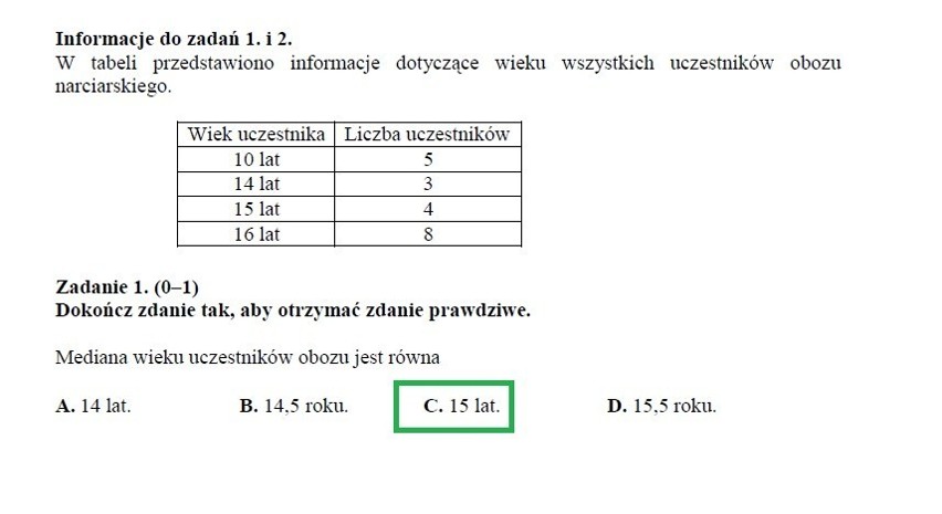 Egzamin gimnazjalny 2013 z matematyki. Test z CKE [ARKUSZE, ZADANIA, ODPOWIEDZI]