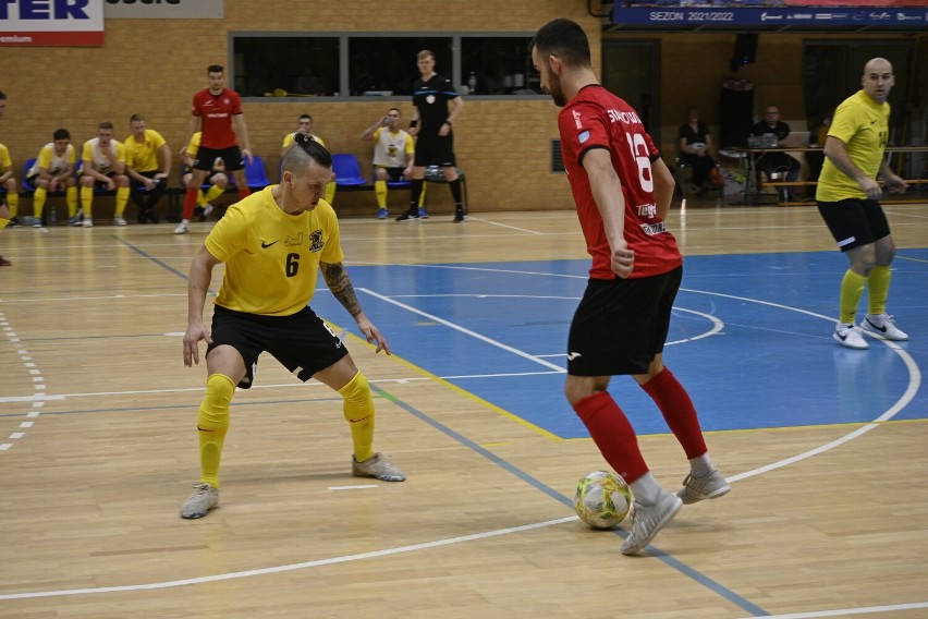 Drużna Futsal Świecie w meczu 1/16 finału Pucharu Polski w...