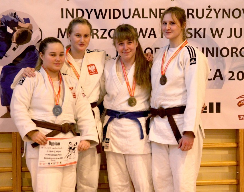 Martyna Nolewajka (GKS Czarni Bytom) zdobyła brązowy medal...