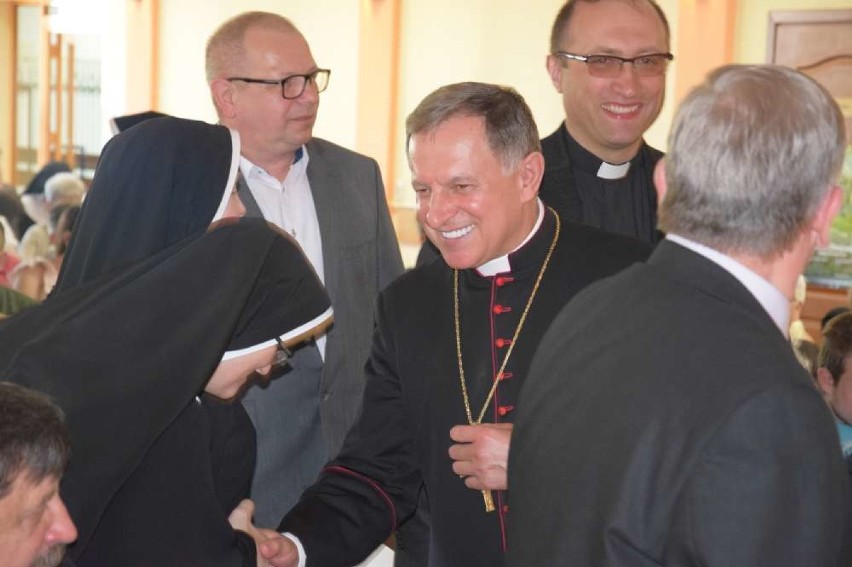 abp. Mieczysław Mokrzycki w Szamotułach