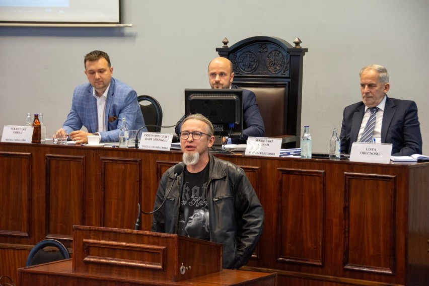 Tomasz Grula, przedstawiciel Komitetu Społecznego pamięci Romana Kostrzewskiego