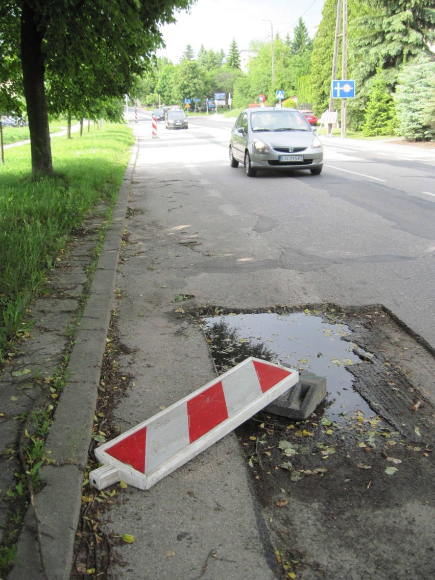 Remonty pasów rowerowych w Lublinie