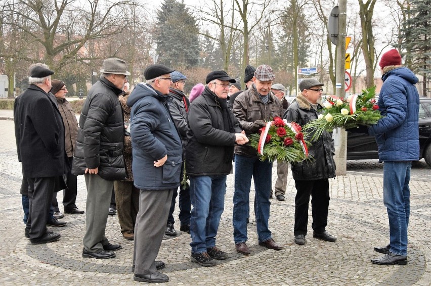 Symboliczną uroczystość z okazji 74. rocznicy wyzwolenia...