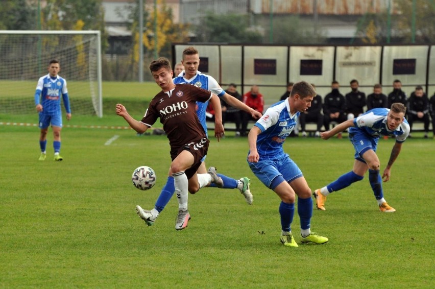 24.10.2020, Kraków, mecz II ligi: Garbarnia - Hutnik (2:1)