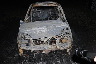 Podpalenie samochodu w Mysłowicach