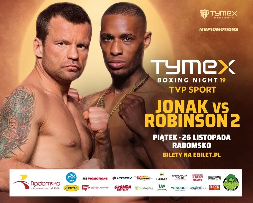 Gala Boksu w Radomsku. Już w piątek 19 Tymex Boxing Night