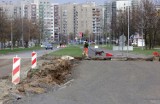 Legnica: Ulica Sikorskiego nadal jest nieprzejezdna, trwa remont ronda, zobaczcie aktualne zdjęcia