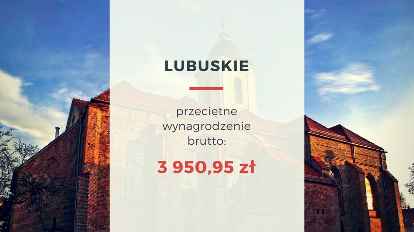 Najwyższe zarobki: powiat m. Zielona Góra - 4 173,04 zł...