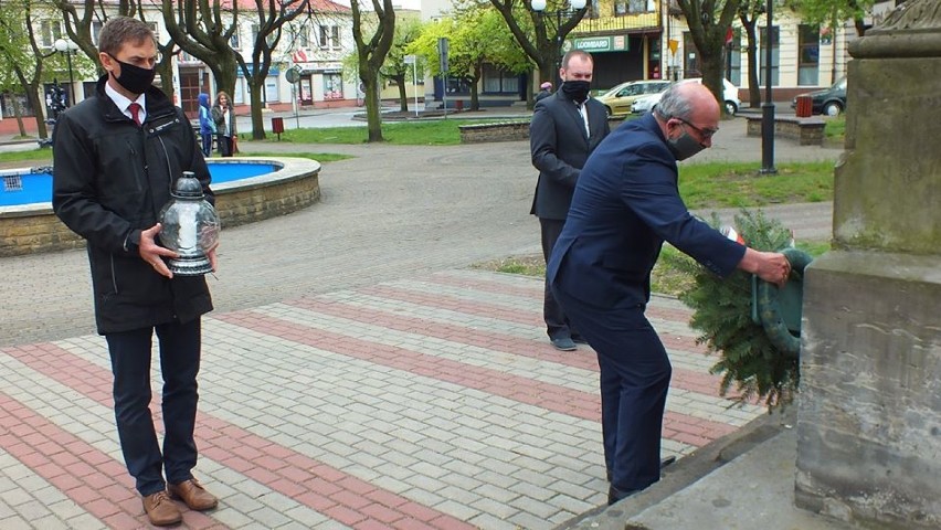 Władze Opoczna i powiatu opoczyńskiego pamiętały o rocznicy uchwalenia Konstytucji 3 Maja [ZDJĘCIA]