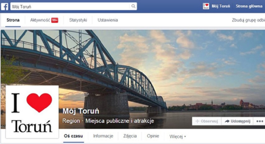 50 tysięcy fanów Torunia na facebooku