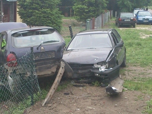 Wypadek w Sztutowie koło Cegielni - dwie osoby w szpitalu