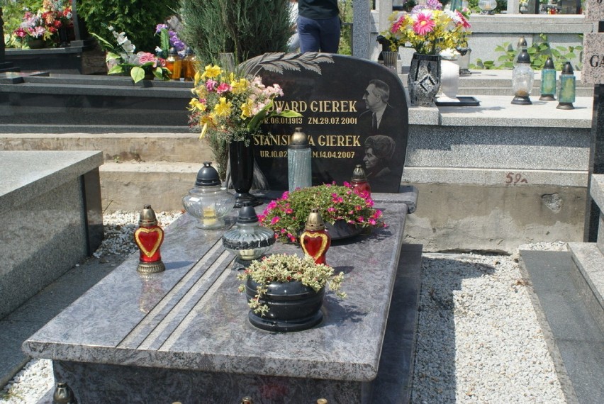 Uroczystości XV rocznicy śmierci Edwarda Gierka w Sosnowcu