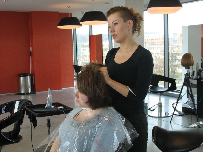W gdańskim salonie fryzjerskim Alternative Marią zajęła się...