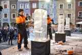 STIHL POZnan Ice Festival 2017: Na Starym Rynku już rzeźbią [ZDJĘCIA, WIDEO]