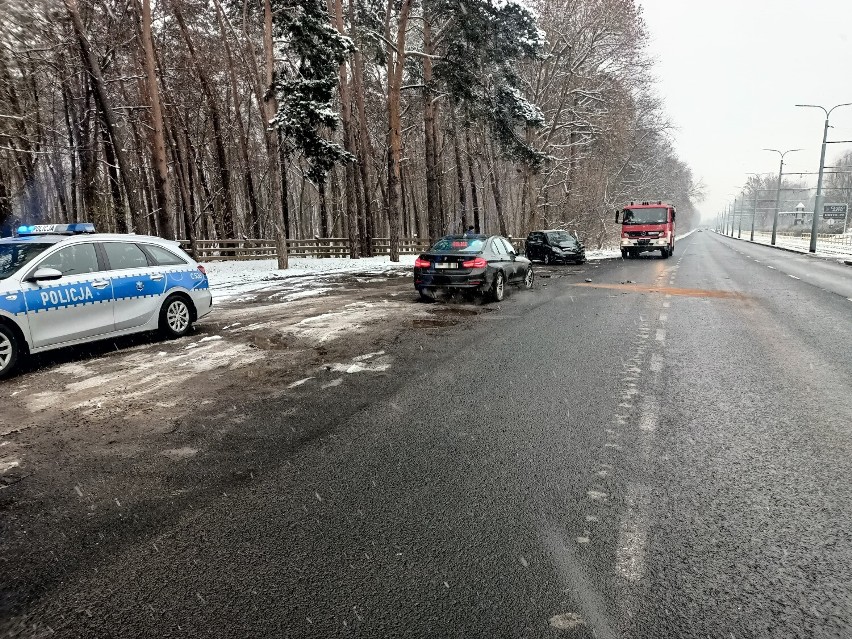 Dwa samochody zderzyły się na ul. Chełmińskiej w Grudziądzu