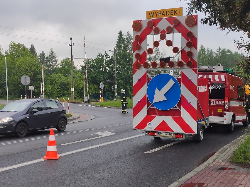 Do wypadku doszło dziś ok. godz. 8.30 na skrzyżowaniu ul. 3...