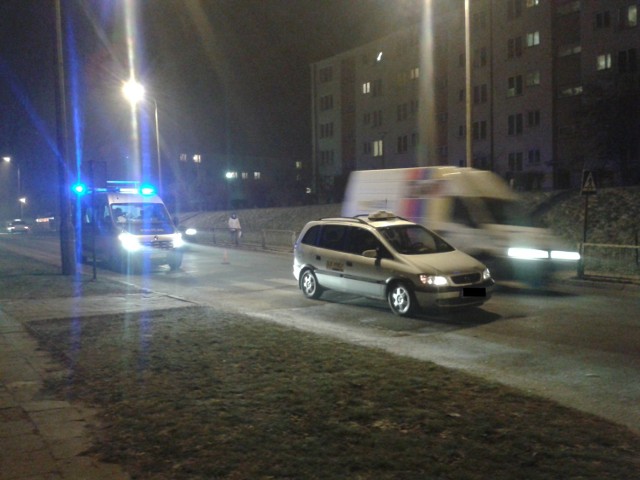 Na ul. Wojsławickiej doszło do potrącenia pieszego.