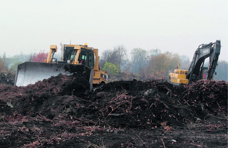 Rok 2008. Początek  budowy nowego fragmentu Drogowej Trasy...