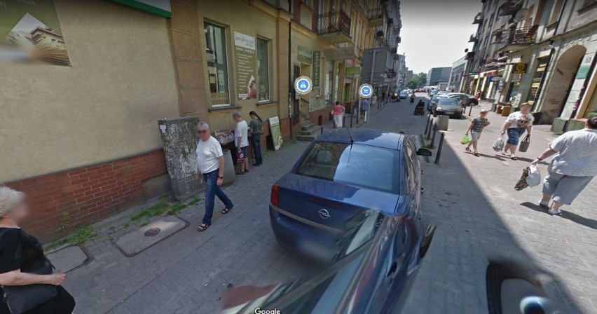 Mieszkańcy Sosnowca zostali przyłapani przez kamerę Google...