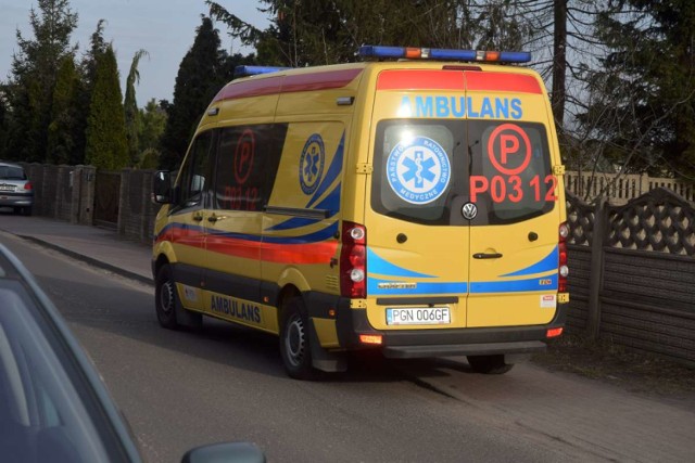 Potrącenie rowerzystki na ulicy Artyleryjskiej w Gnieźnie