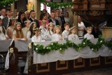 Pierwsza Komunia Święta 2023 w parafii Matki Boskiej Nieustającej Pomocy w Malborku. Odbyły się dwie uroczystości