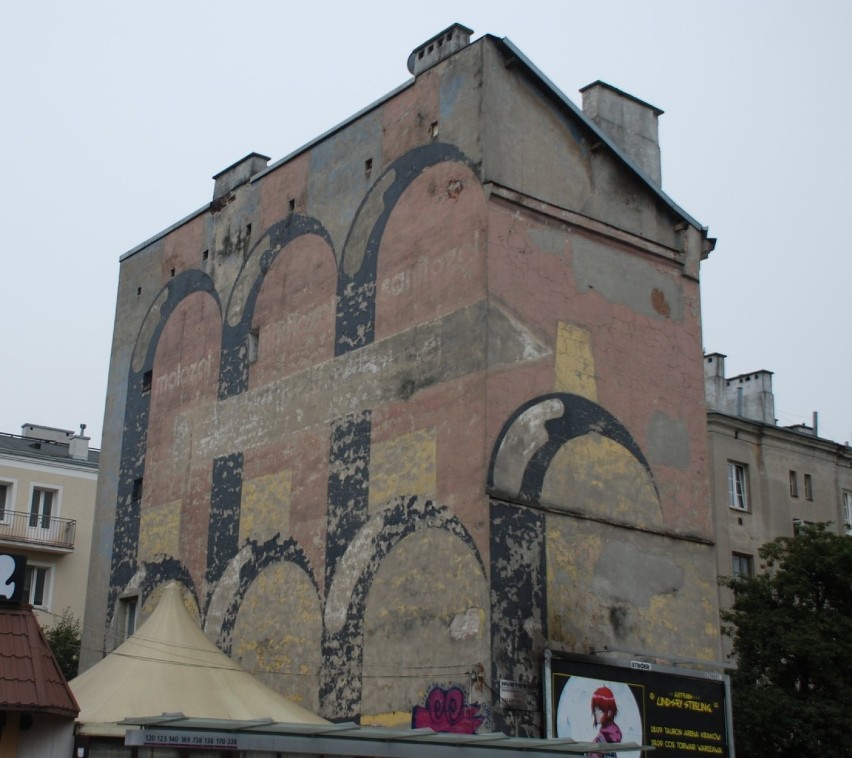 Praski mural trafił do rejestru zabytków. Malowidło z lat 70. jest reklamą produktów biobójczych