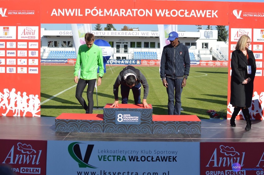 8. Anwil Półmaraton 2021 we Włocławku - dekoracja